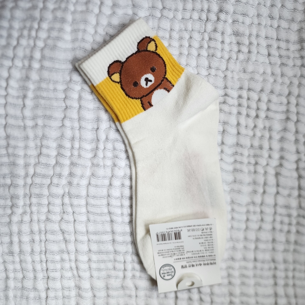 💙 Rilakkuma Crew Socks San-x Women - Picture 3 of 4